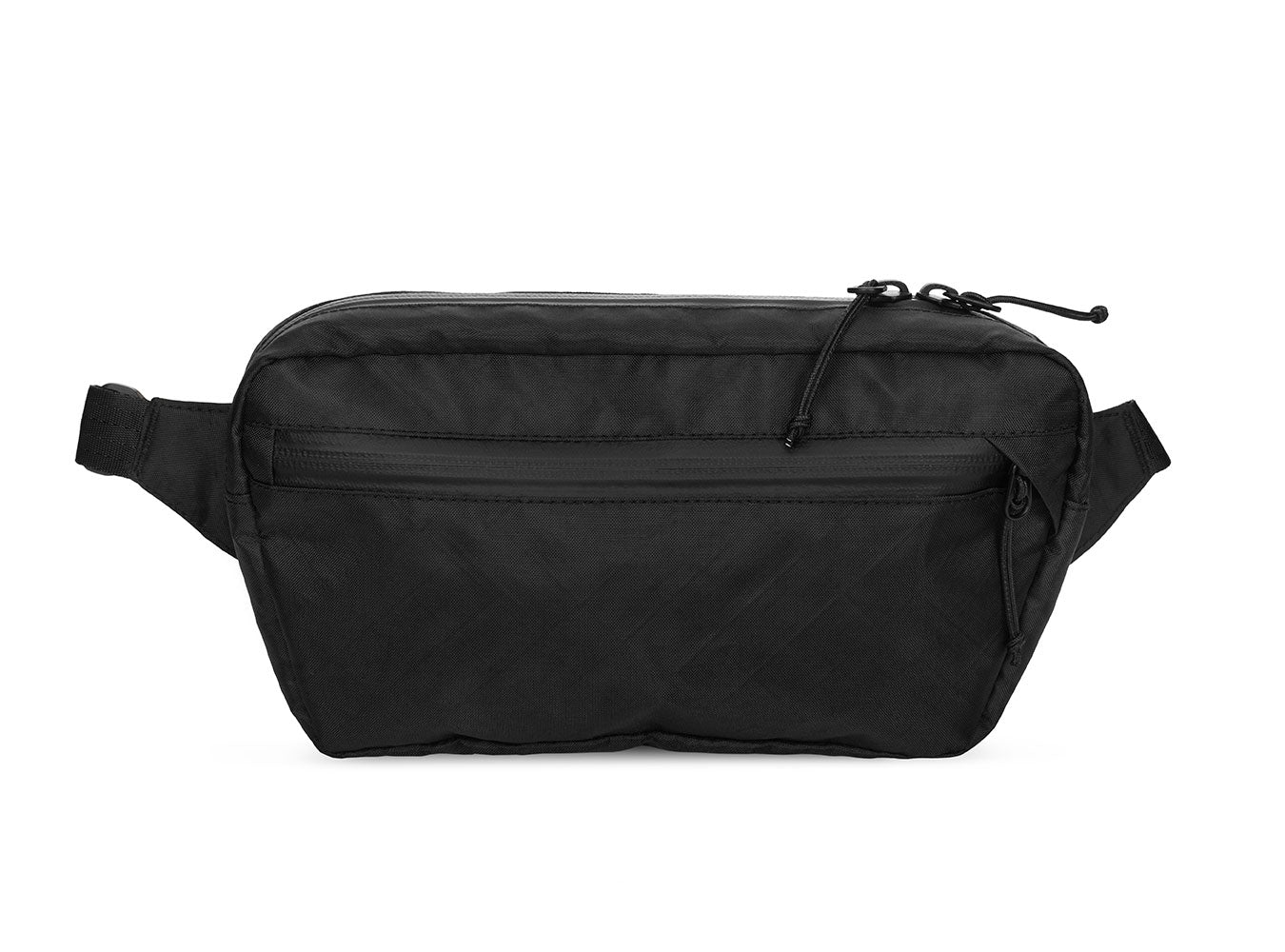 Liteway Fanny Pack ultralight crossbody waist bag, front view, black