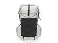 Liteway Gramless 35L ultralight frameless backpack, Front view Silver