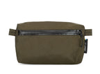 Liteway Pokkie ultralight belt pouch wallet, front view olive 