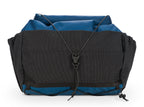 Liteway Hip Pack ultralight 10L hip pack in Ecopak, front view Blue