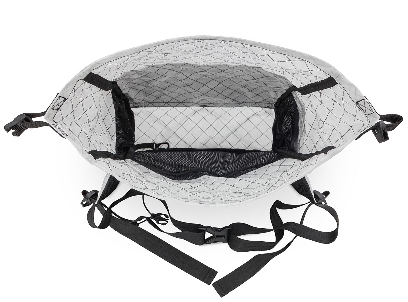Liteway Hip Pack Ultra ultralight 10L hip pack, top view