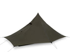 Side view of Liteway Illusion Solo tent pitched 