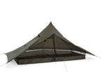 Interior of Liteway Illusion Solo one-person tent showing mesh and living space