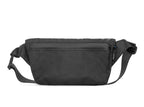 Liteway Fanny Pack ultralight crossbody bag, front view, black
